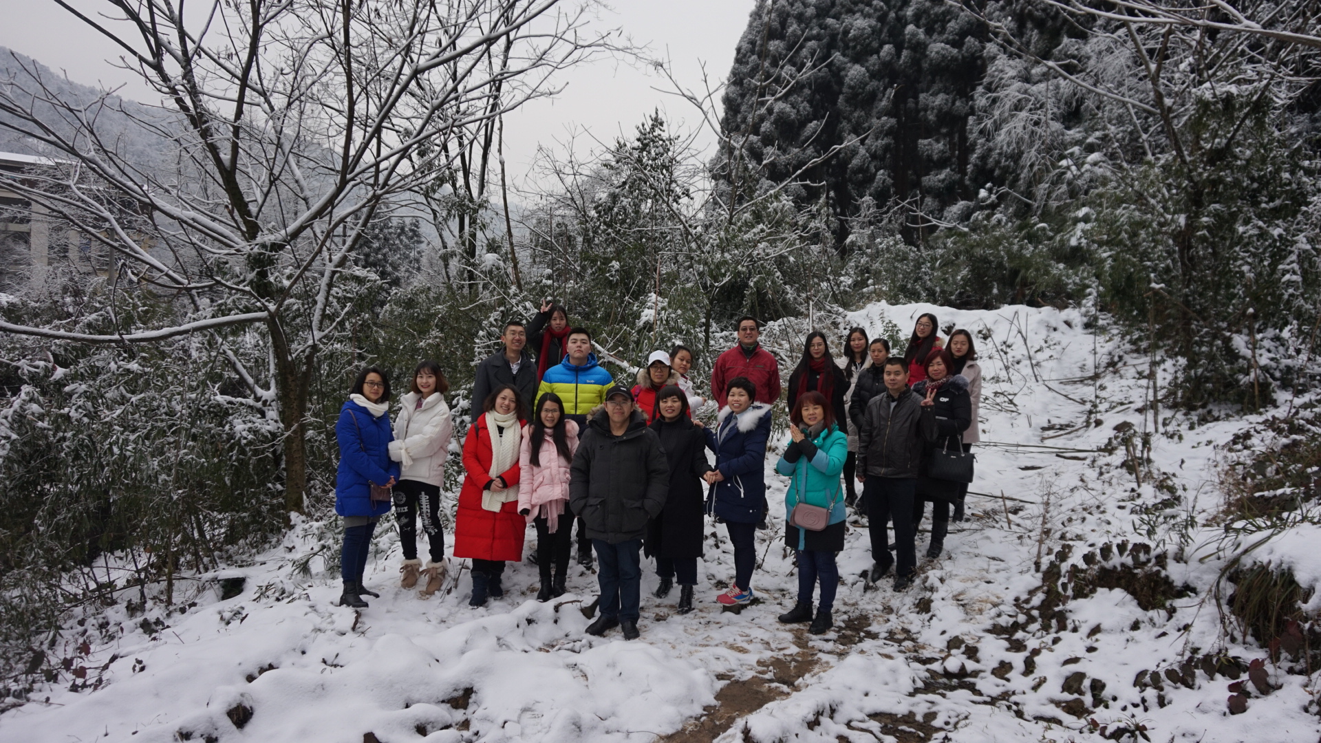 2017年会-雪中峨眉